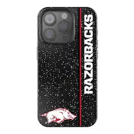 Keyscaper - NCAA - Arkansas Razorbacks iPhone Bling Case - 15 - Black