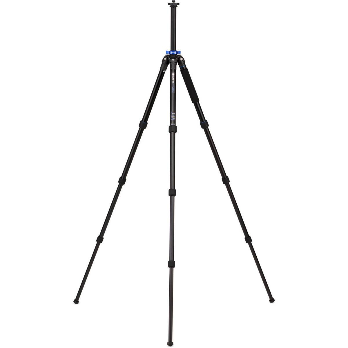 Alt View 7. Benro - Benro Mach3 TMA28A Series 2 4-Section Aluminum Tripod/Monopod, Twist Lock.