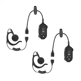 Midland - ClipTalk 2 Pack FRS Radio - Black