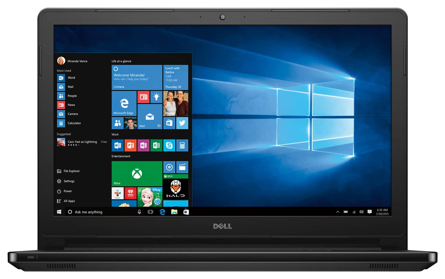 Dell - Inspiron 15.6" Laptop - AMD A8-Series - 4GB Memory - 1TB Hard Drive-Front_Standard 