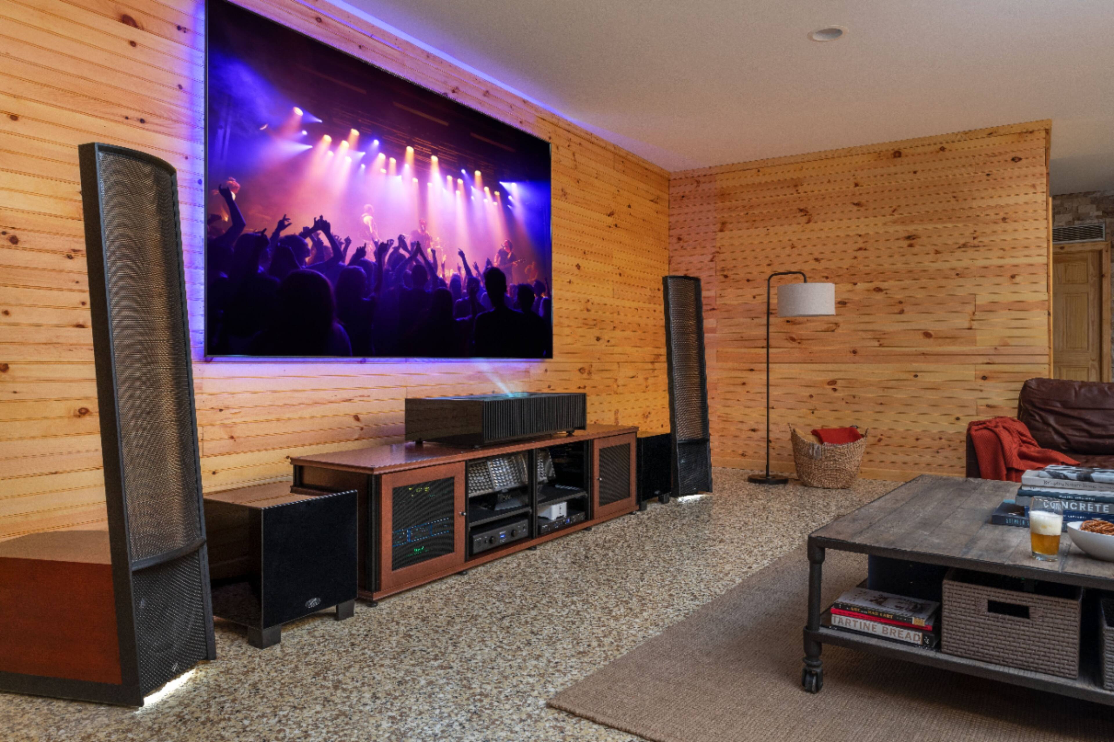 Alt View 22. Salamander Designs - Synergy Cabinet for Flat-Panel TVs Up to 85" - Cherry.