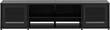 Salamander Designs - Synergy Quad A/V Cabinet for Flat-Panel TVs Up to 80" - Black - Larger Front