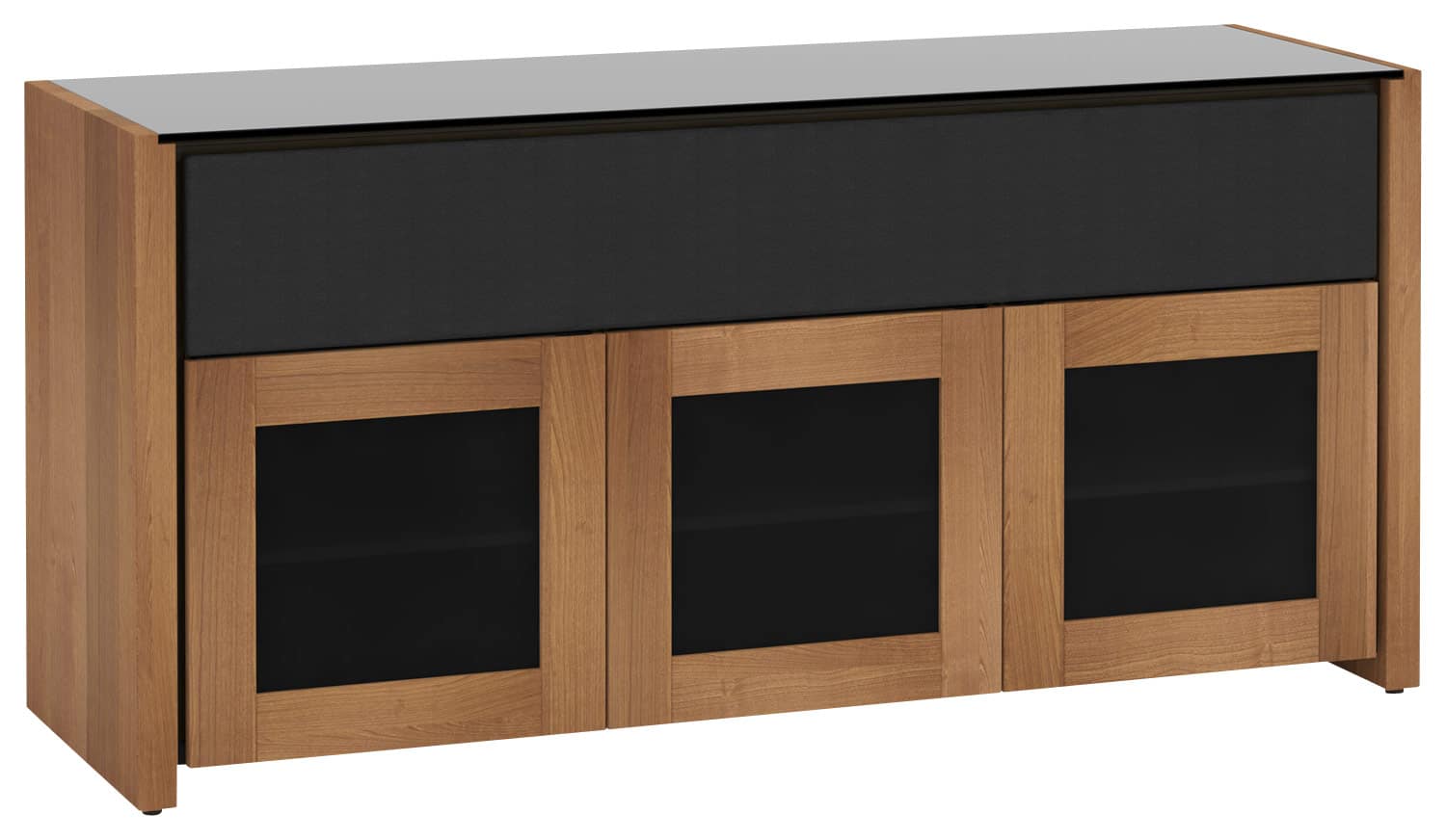 Salamander Designs - Chameleon Corsica A/V Cabinet for Flat-Panel TVs Up to 65" - Cherry - Larger Front