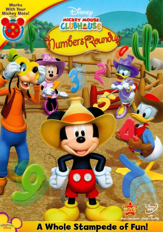 Mickey Mouse Clubhouse: Mickey's Numbers Roundup [DVD]