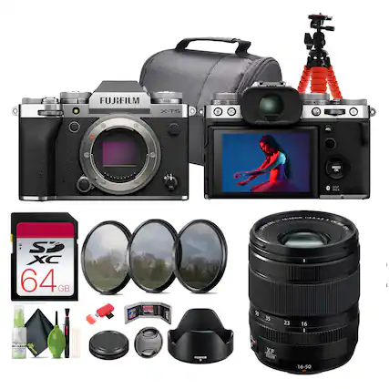 FUJIFILM X-T5 Y S 5 LISLE MO + ARL MENU CK u DALA a SP XC 64 GB 0m 12.0.22 SPOAAL FD M i 50 35 23 16 Srp -. ILEARD o coee U TAM + XF iade 16-50