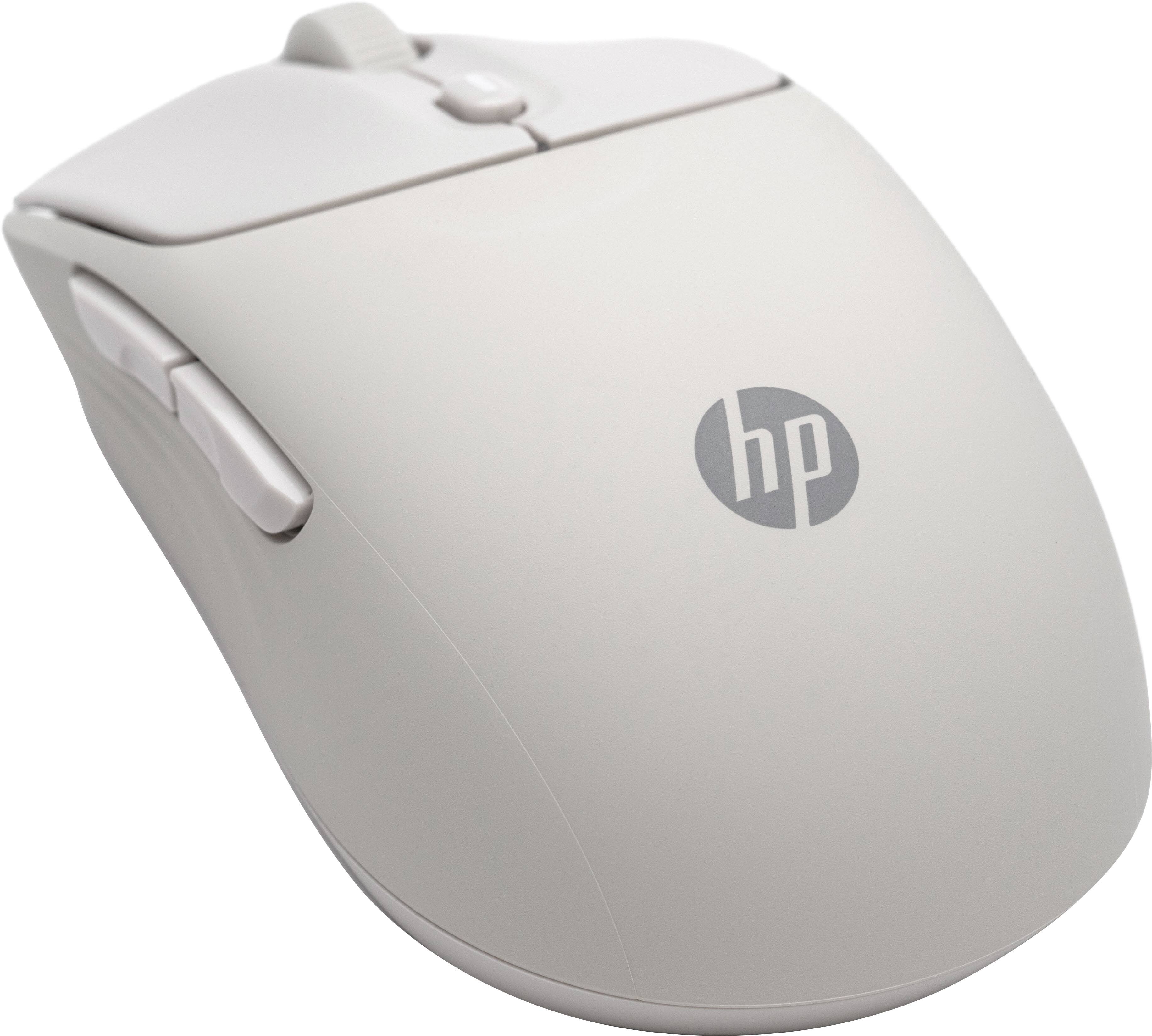 Alt View 4. HP - 400 Quiet Wireless Bluetooth Ambidextrous Mouse - Maple.