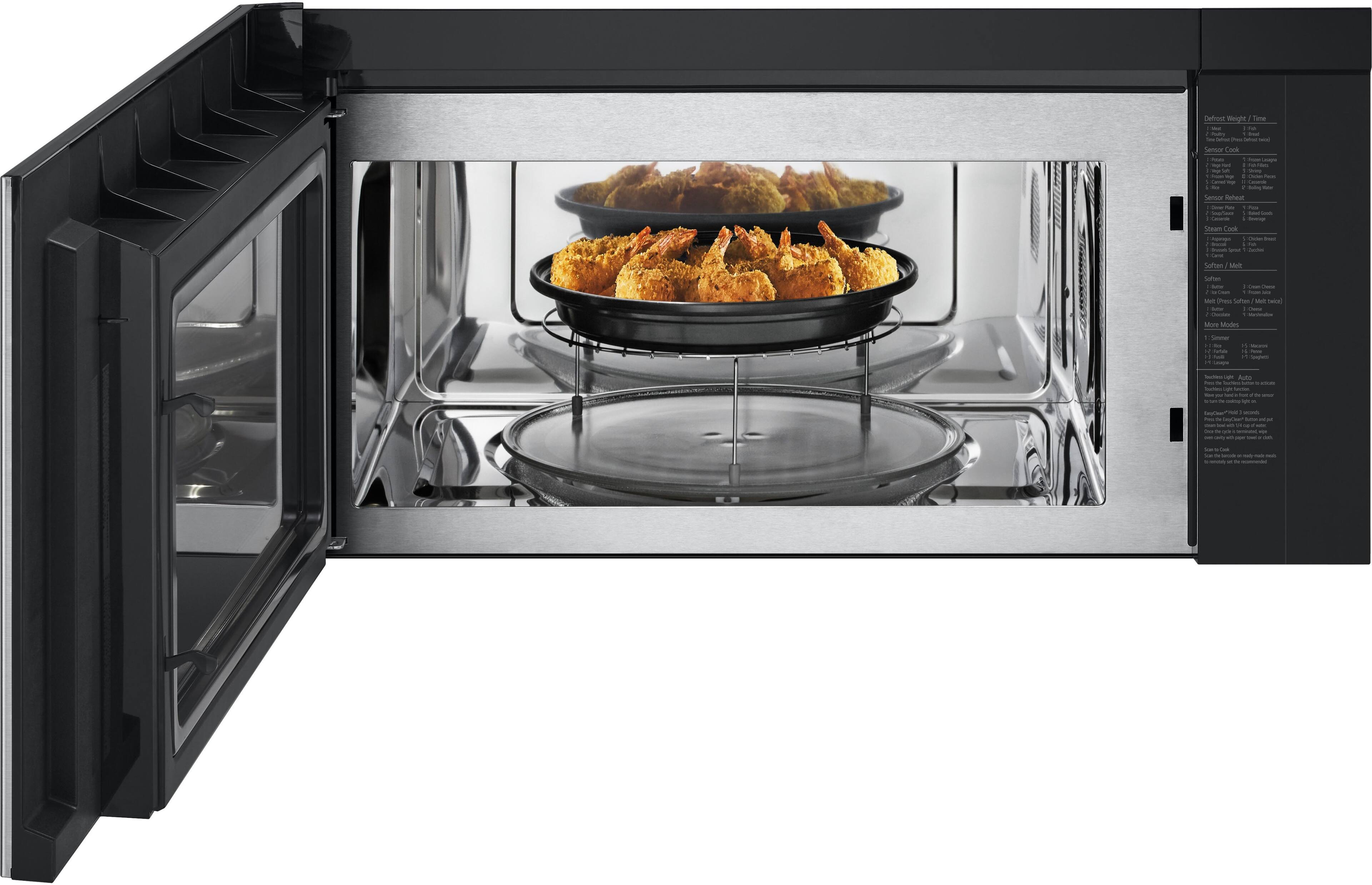 Defrost Weight / Time  
Sensor Cook  
Sensor Bake  
Sensor Steam  
Steam Cook  
Soften / Melt  
More Modes  
Auto  
Start / Cancel  
Stop / Cancel  
Sensor Cook  
1. Chicken  
2. Fish  
3. Meat / Poultry  
4. Bread  
5. Pizza  
6. Potato  
7. Vegetable  
8. Dessert  
9. Other  
10. Custom  
11. Sensor  
12. Bake  
13. Broil  
14. Warm  
15. Conv. Bake  
16. Conv. Roast  
17. Conv. Broil  
18. Conv. Warm  
19. Conv. Toast  
20. Conv. Toast / Bake  
21. Conv. Toast / Broil  
22. Conv. Toast / Warm  
23. Conv. Toast / Bake / Broil  
24. Conv. Toast / Bake / Warm  
25. Conv. Toast / Broil / Warm  
26. Conv. Toast / Bake / Broil / Warm  
27. Conv. Toast / Bake / Broil / Warm  
28. Conv. Toast / Bake / Broil / Warm  
29. Conv. Toast / Bake