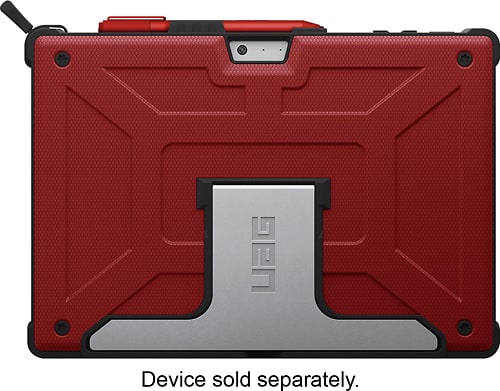Urban Armor Gear - Case for Microsoft Surface Pro 4 - Red/Black - Larger Front