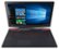 Front. Lenovo - Ideapad Y700 17.3" Laptop - Intel Core i7 - 16GB Memory - 256GB Solid State Drive - Black.