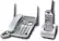 Angle Standard. Panasonic - 2.4GHz Digital Cordless Phone - Silver.
