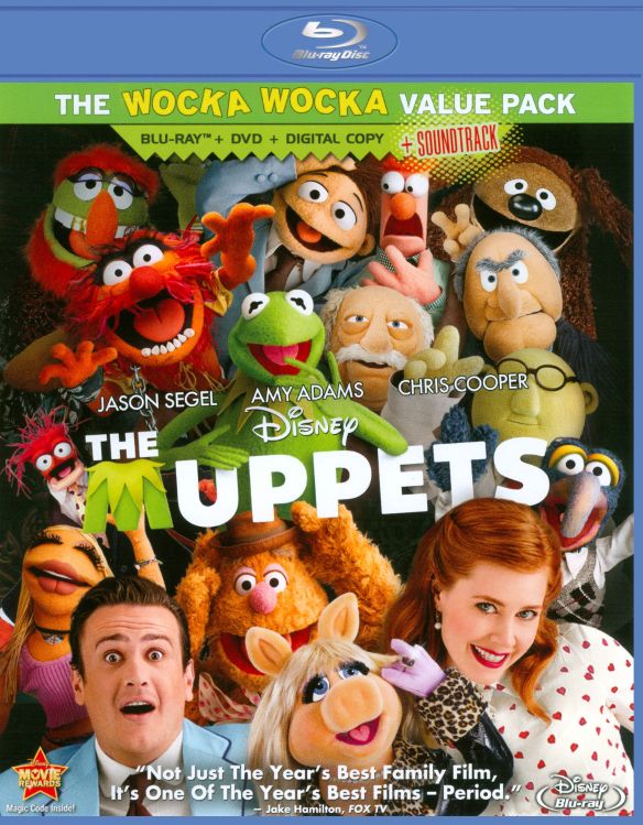  The Muppets [3 Discs] [Includes Digital Copy] [Blu-ray/DVD] [2011]