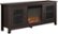Alt View Zoom 11. Walker Edison - Traditional Two Glass Door Fireplace TV Stand for Most TVs up to 65" - Espresso.