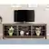Alt View 15. Walker Edison - Modern 70" Open 6 Cubby Storage TV Stand for TVs up to 80" - Espresso.