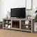 Alt View 11. Walker Edison - 70" Open Storage Fireplace TV Stand for Most TVs Up to 80" - Espresso.