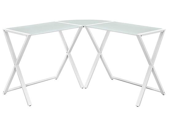 Walker Edison L Shaped Modern Glass Computer Desk White Bb51x29wh Best Buy Walker Edison L Shaped Modern Glass Computer Desk White Bb51x29wh Best Buy