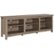 Angle Zoom. Walker Edison - Modern 70" Open 6 Cubby Storage TV Stand for TVs up to 80" - Driftwood.
