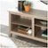 Alt View Zoom 15. Walker Edison - Modern 70" Open 6 Cubby Storage TV Stand for TVs up to 80" - Driftwood.