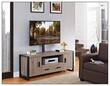 Walker Edison - TV Stand for Most Flat-Panel TVs Up to 60" - Gray - Larger Front