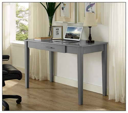 Walker Edison - Computer Desk - Gray - Larger Front