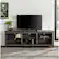 Alt View 12. Walker Edison - Modern 70" Open 6 Cubby Storage TV Stand for TVs up to 80" - Black.