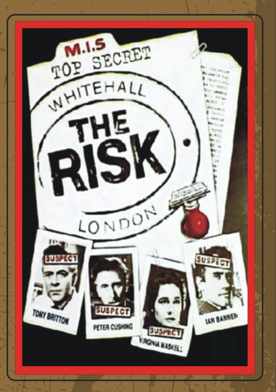 Front. The Risk   - DVD.