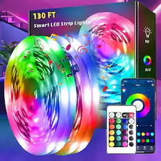 130 FT Smart LED Strip Lights
DIY
DIY
RGB
2:34
3G
Adjust
0
OFF
ON
R
G
B
W
FLASH
STROBE
FADE
SMOOTH
Tape
CO Style