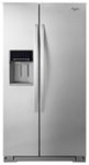 Front Zoom. Whirlpool - 25.6 Cu. Ft. Side-by-Side Refrigerator with Thru-the-Door Ice and Water.