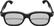 Front Standard. Toshiba - Passive 3D Glasses (10-Pack).