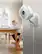 Alt View 15. Arlo - Q Indoor 1080p Wi-Fi Security Camera - White/Black.