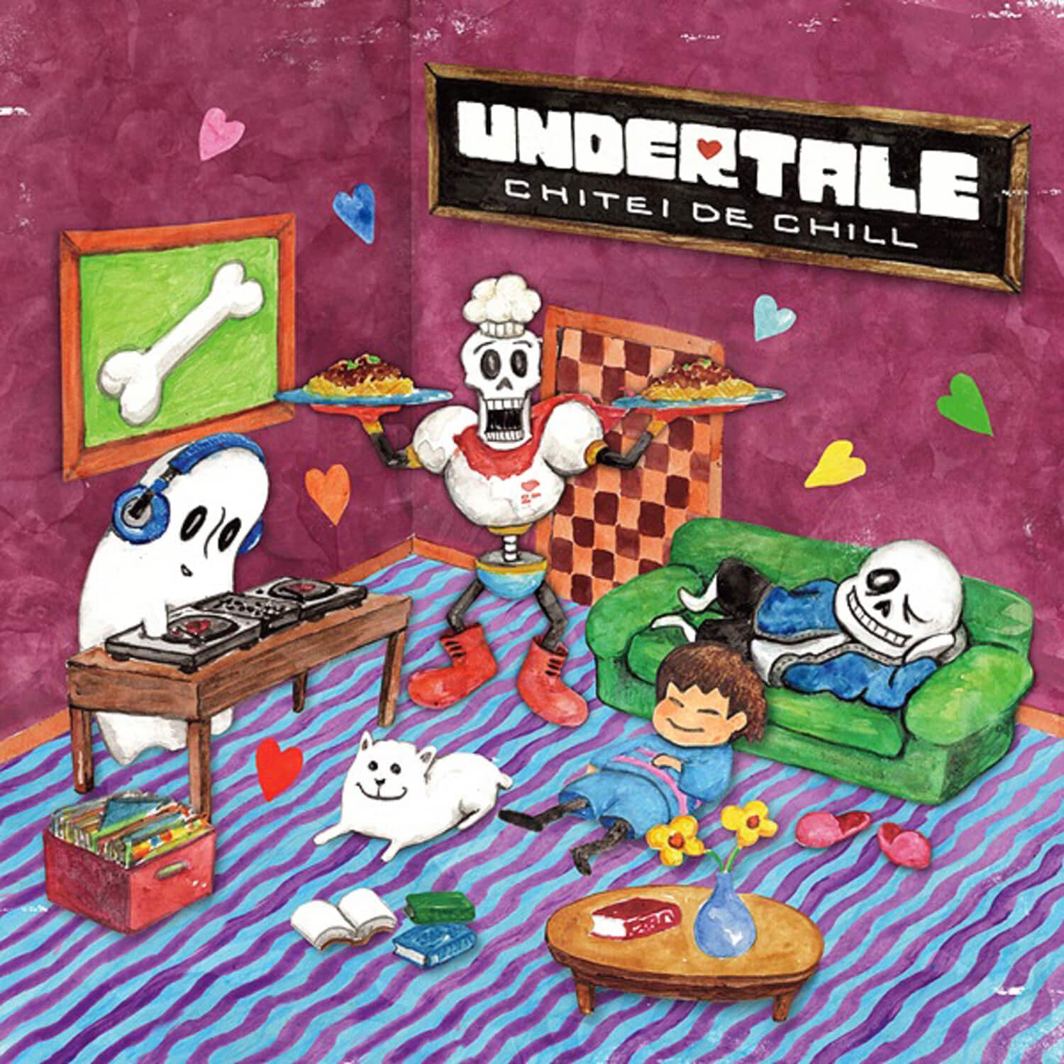 Game Music - Undertale: Chitei De Chill (Original Soundtrack)   - COMPACT DISCS [CD]