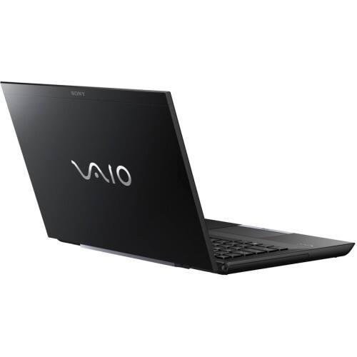 Front Standard. Sony - 13.3" VAIO Notebook - 4 GB Memory and 256 GB Solid State Drive - Jet Black.