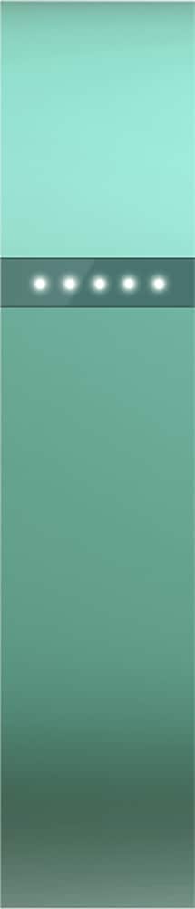 Front. Fitbit - Flex Wireless Activity Tracker - Teal.