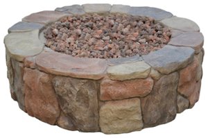 Bond - Petra Fire Pit - Brown - Front_Zoom