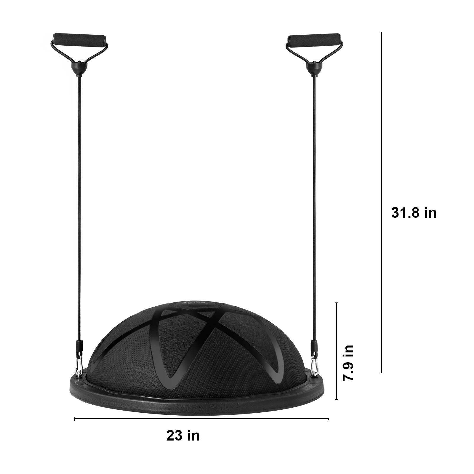 31.8 in, 23 in, 7.9 in