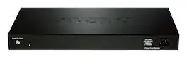 D-Link - 10G Smart Switch with 10-port 10G SFP+ and 2-port 10GBASE-T/SFP+ Combo Port - Black/Gray