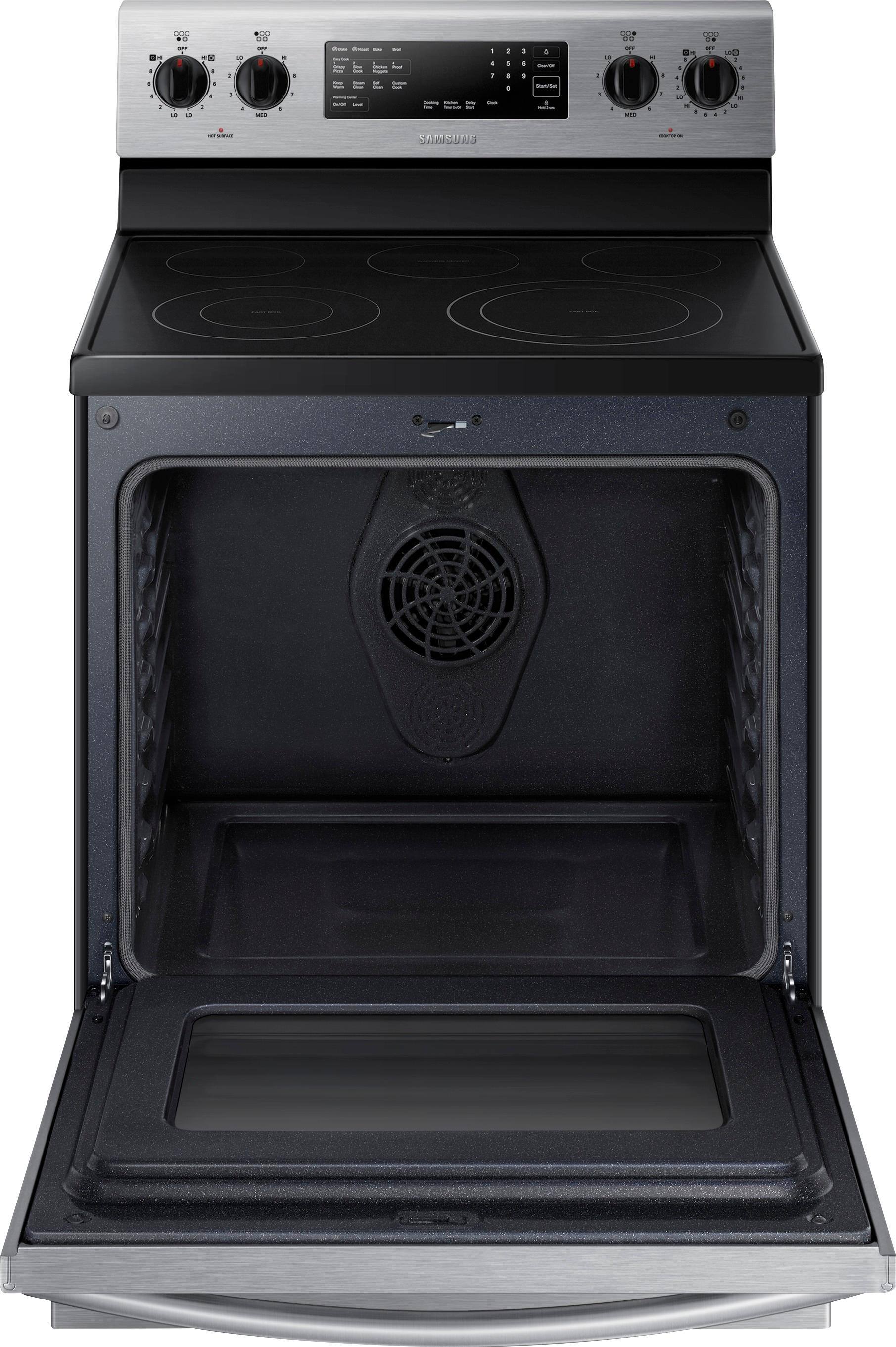 5.9 cu. ft. Double Oven Electric Range in Stainless Steel