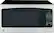 Front. GE - 2.0 Cu. Ft. Full-Size Microwave - Stainless Steel.