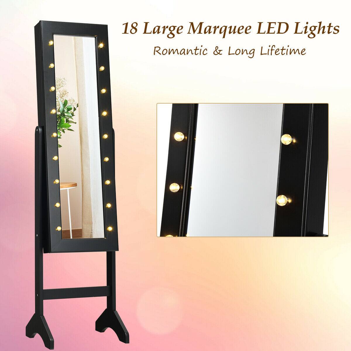 18 Large Marquee LED Lights  
Romantic & Long Lifetime