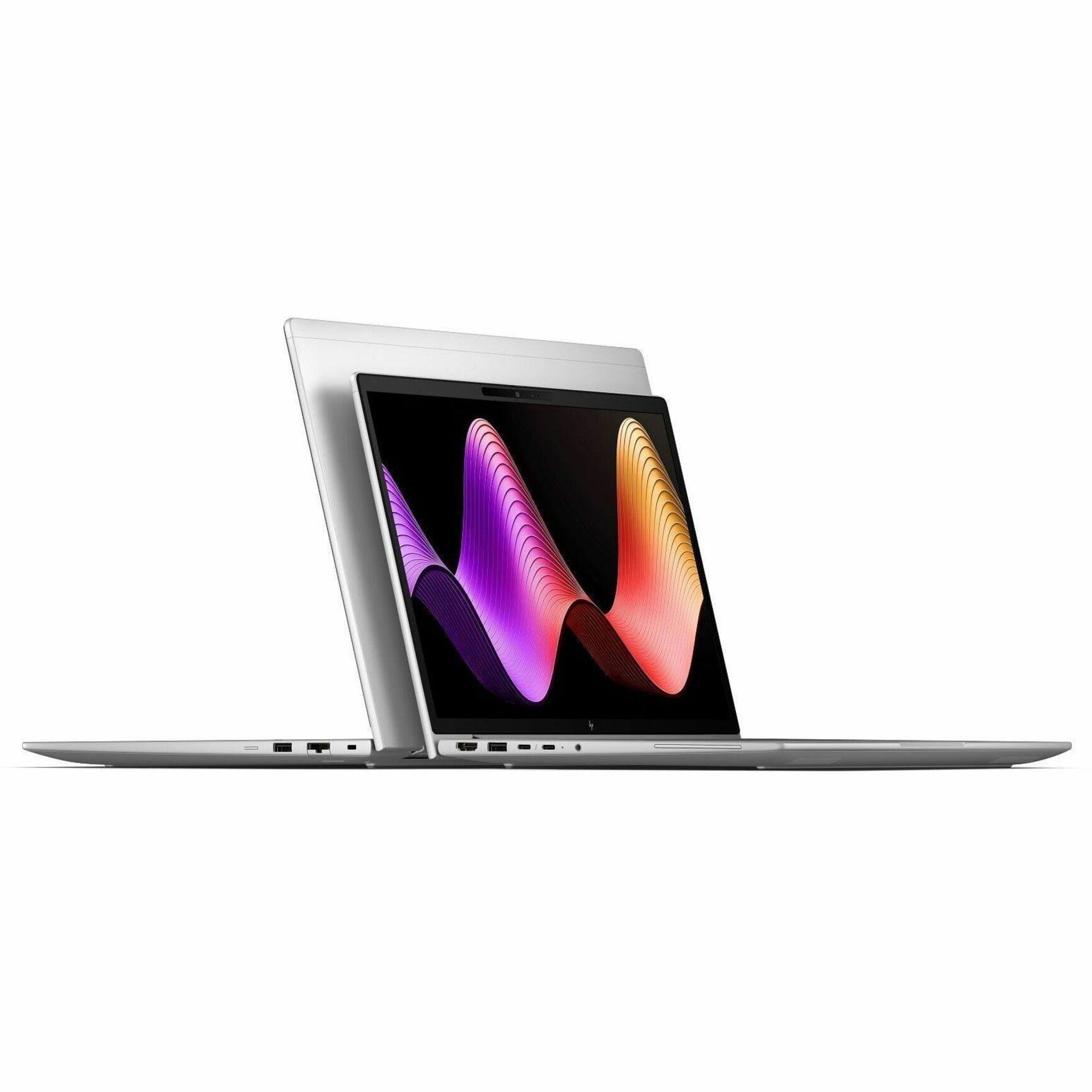 Alt View 21. HP - EliteBook 6 G2i 16" IPS 1920 x 1200 (WUXGA) Laptop - Intel Core Ultra 5 with 16GB Memory - 512 GB SSD - Pike Silver Aluminum, Gray.