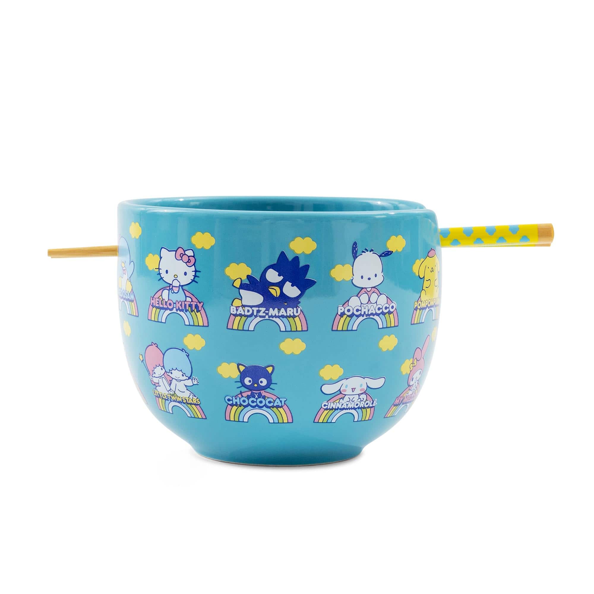 HELLO KITTY  
BADTZ-MARU  
POCHACCO  
PORPOIR  
5 WATTS STARS  
LARS  
CHOCOCAT  
CINNAMOROLE