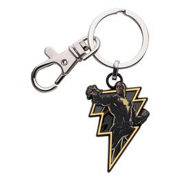 DC Comics - DC Adam Lightning Bolt Pendant Keychain - Black