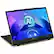Alt View 17. MSI - Summit E13 AI Evo A1M 2-in-1 13.3" Touch Screen Laptop - Intel Core Ultra 7 with 32GB Memory - 1 TB SSD - Ink Black, Black.