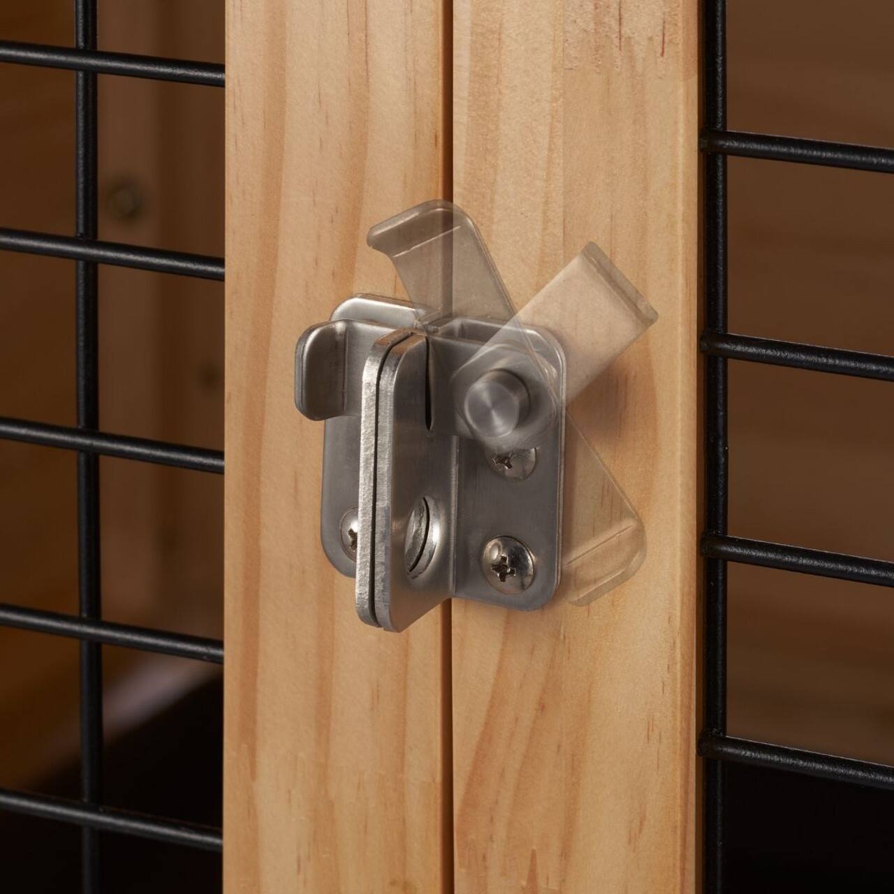 Alt View 17. TRINITY - 40" Natural Pet Crate Accent Table - Natural.