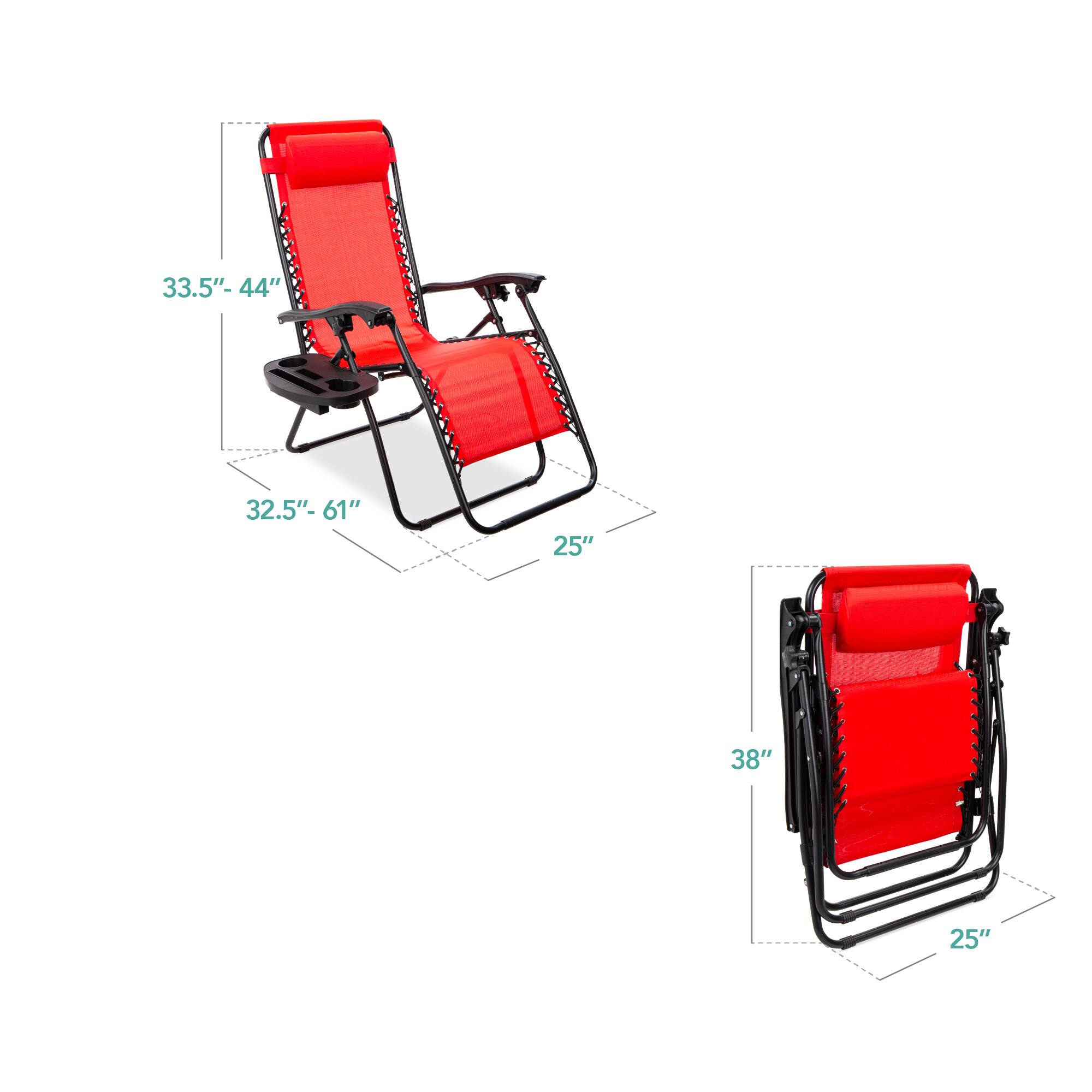 33.5" - 44"  
32.5" - 61"  
25"  
38"  
25"