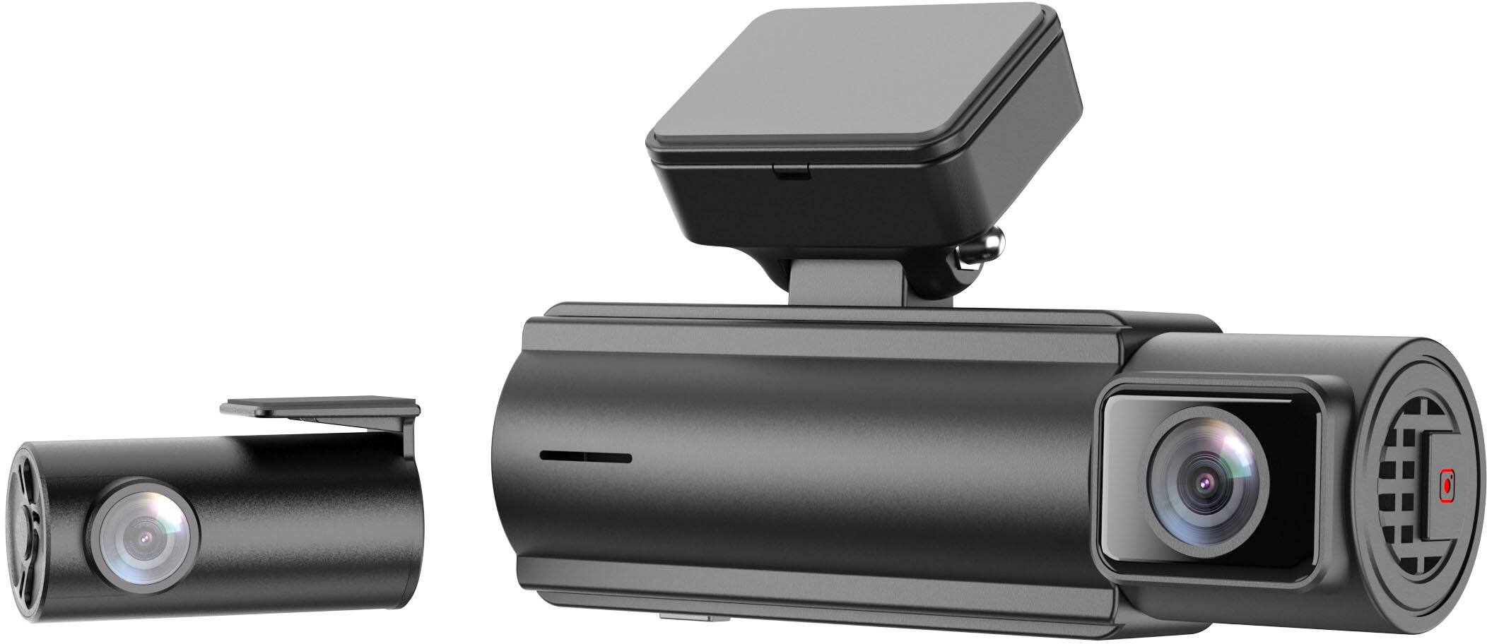 Alt View 8. Rexing - Rexing C2 Pro 4K Dual Dash Cam with Front & Rear 4K, 5GHz Wi-Fi, Parking Mode, 32GB Card - Black.