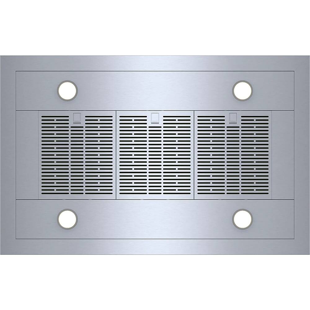 Alt View 15. Bosch - 800 Series 42" Convertible Range Hood - Stainless steel.