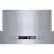 Alt View 16. Bosch - 800 Series 42" Convertible Range Hood - Stainless steel.