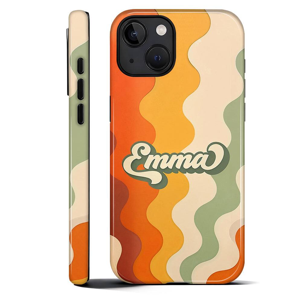 Retro Name Wave for iPhone 14 Plus