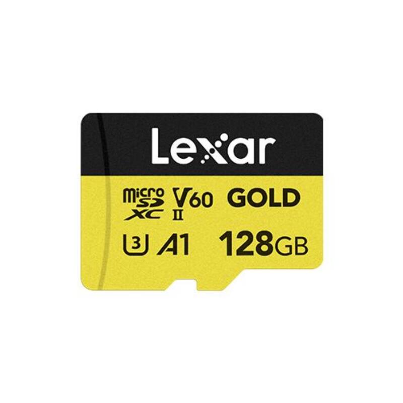 Lexar microSD V60 GOLD XC II 3 A1 128GB