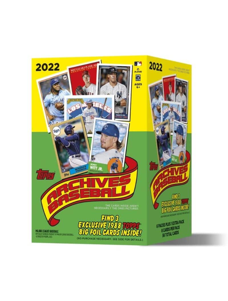 2022 Topps Archives Baseball 7-Pack Blaster Box price history on PriceWatchPro